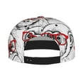 thumbnail image 2 of Hirioo Monkey for Baseball Cap Men Cap Flat Brim for Men Women Teens Adjustable Baseball Cap, 2 of 7