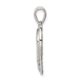 thumbnail image 5 of Sterling Silver Diamond Cut Heart Pendant, 5 of 5