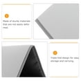thumbnail image 3 of BESTYASH Wall Mount Ironing Board Light Grey Foldable with Heat Resistant Pad for Easy Storage, 3 of 7