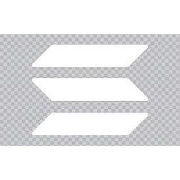Solana (SOL) Logo Vinyl Decal - 6 Inch White