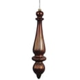 thumbnail image 6 of Vickerman 14" Cobalt Matte FinialDrop UV Dril 2/Bg Finial Ornament, 6 of 7