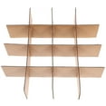 thumbnail image 3 of KAKOWELY Cardboard Box Divider Cardboard Packing Box Divider Glass Dish Cardboard Divider,13.19"X3.15"X0.39", 3 of 5