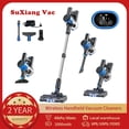 thumbnail image 4 of Cordless Vacuum Cleaner, Powerful Suction 8-in-1 Stick Vacuum With LED Display, 3 Modes Suction, Anti-Tangle & 50.72oz Dust Cup, Lightweight Vacuum For Hardwood Floor/Carpet/Pet Hair, Blue, 4 of 17