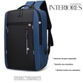 thumbnail image 3 of Mochilas Backpack Shendy Vendy Impermeable Puerto Usb Set 3pzs, 3 of 6