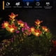thumbnail image 2 of WDOplteas Solar Estaca Orquídeas Lámpara Impermeable IP65 para Jardín Al Aire Libre naranja B 2 Uds., 2 of 9