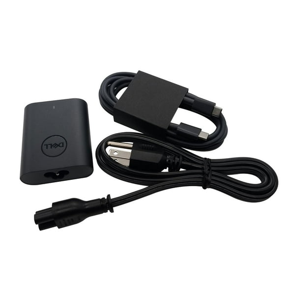Cargador Dell para portátil, 60 W, USB tipo C, adaptador de corriente alterna XPS 13
