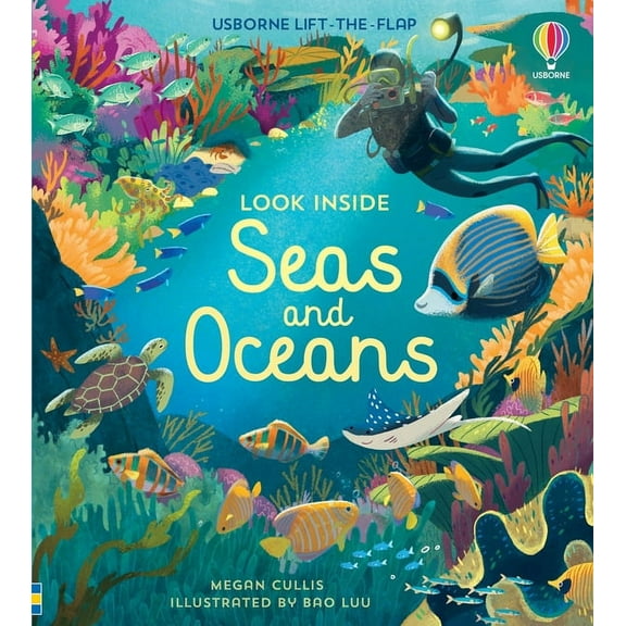 Look Inside Look Inside Seas and Oceans, (Board Book)