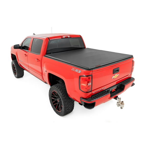 Rough Country Soft Tri-Fold for 2014-2018 Chevy/GMC 1500 | 5'9" - 41214550A