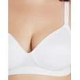 thumbnail image 5 of Hanes Ultimate Women's Wireless Bra with No-Dig Support White 2XL, 5 of 8