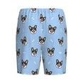 thumbnail image 7 of Daiia Corgi Dog Mens Woven Stretch Pajama Short,Short Pajama Pants-XX-Large, 7 of 7