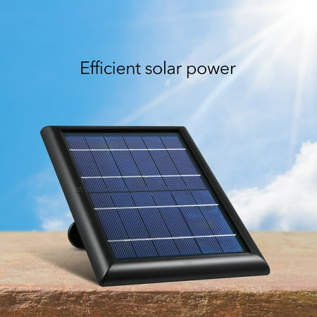 Wasserstein - Solar Panel Compatible with Blink Video Doorbell Blink Doorbell Solar Panel for Your Blink Video Doorbell - Black