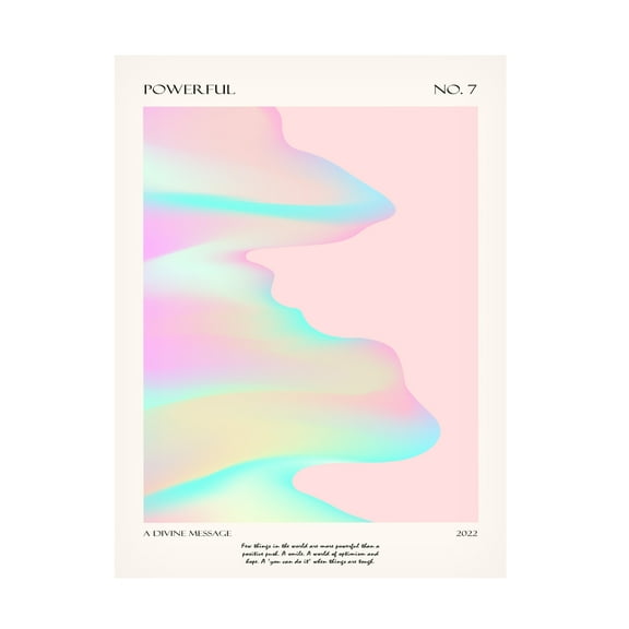 Trademark Fine Art Rikke Londager Boisen Powerful Devine Canvas Wall Art