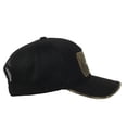 thumbnail image 3 of Mossy Oak® Black Foam Front Fishing Cap – New Bottomland Camo Patch, Snapback, One Size, 3 of 8