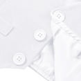 thumbnail image 7 of FAOWME Baby Boy Clothes Suits Tuxedo Gentleman Outfits Formal Dress Shirt+Vest+Pants Baby Suit Sets,White,2-3 Years, 7 of 7