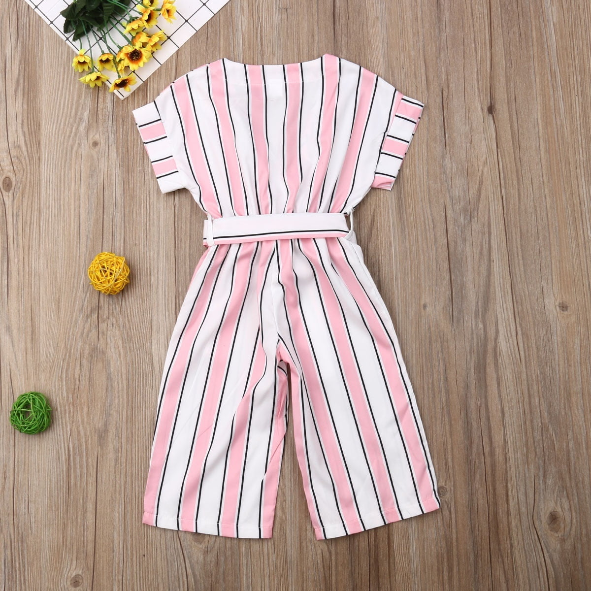 baby girl short sleeve romper