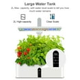 thumbnail image 5 of Shinysix Hydroponic,9 Pods Adjustable Kit Adjustable 15W LED Water Pods Adjustable 15W Indoor Water Tank Water Kit 9 Pods Tank  2L Water Tank, 5 of 6