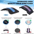 thumbnail image 3 of XIRQI 2026 New Back Stretcher Lumbar Back Cracker with Magnet Back Massager for Lower Back Pain Relief Upgraded Multi-Level Back Support Stretcher Spinal Board Device for Herniated Disc,Sciatica, 3 of 6