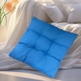 thumbnail image 4 of WeDecorBay Solid Color Chair Cushion Soft Padding All-Season Use Breathable Material Versatile Design Easy to Clean Dining Office Student Seat Cushion Blue, 4 of 7