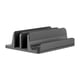 thumbnail image 3 of Soporte vertical para computadora portátil, base para escritorio, soporte para teléfono, fácil de usar, soporte vertical para computadora portátil, Gris, 3 of 10