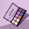 thumbnail image 2 of Profusion Cosmetics 10 Color Eyeshadow Palette, Rich Pigmented Multi Finish with Blendable Long-Lasting Formula, Vegan & Cruelty-Free, Violets, 2 of 8