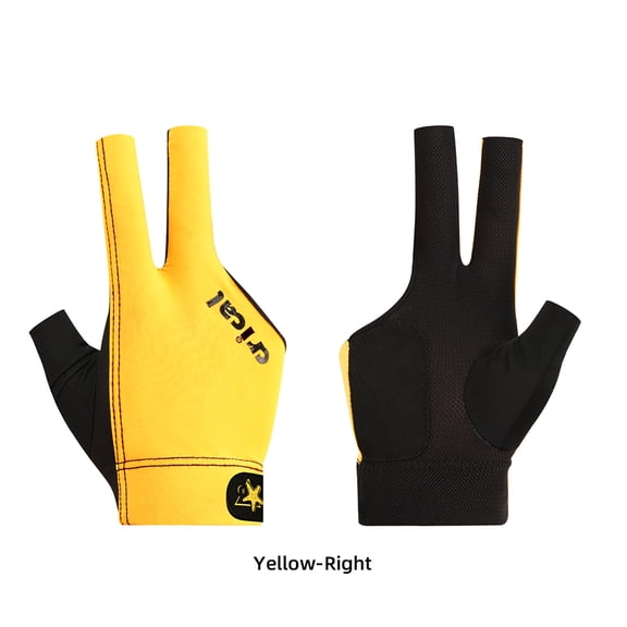 CRICAL-Lycra Billiard Glove for Billiard Training, Comfortable Snooker Cue Gloves, Right and Left Hand, 3 Fingers, Accessories