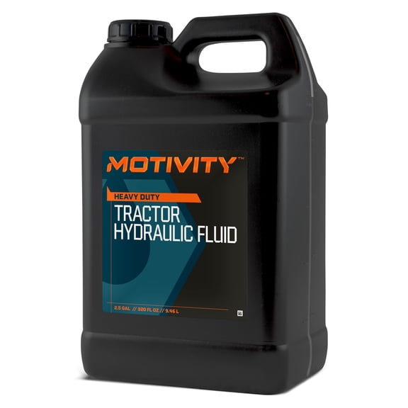 MOTIVITY Heavy Duty Tractor Hydraulic Fluid - 2 Pack of 2.5 Gallon Bottles