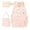 Light Pink, variant on Large Capacity Backpack Student Back-to-School Lovely Bows Carry on Bag,Lightweight Travel Daypack