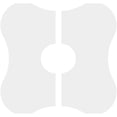 thumbnail image 4 of 18"OD x 5"ID x 6 1/4"C x 1"P Luna Architectural Grade PVC Contemporary Ceiling Medallion, Two Piece, 4 of 11
