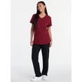 thumbnail image 2 of Grey's Anatomy Women's Scrub Top with Short Sleeves, Sizes S-3XL, 2 of 5
