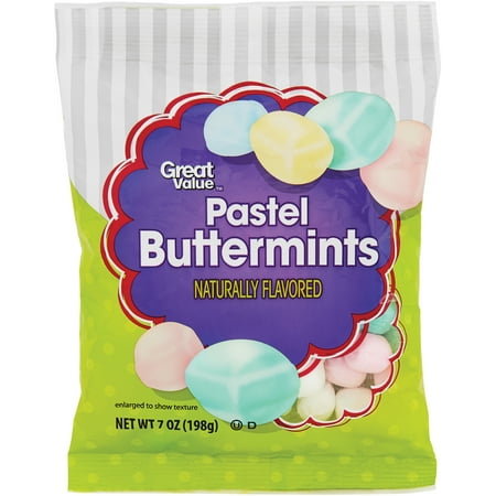 Great Value Pastel Buttermints, 7 Oz.