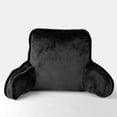 thumbnail image 3 of Home Soft Things DO-IT-YOURSELF  Super Soft Bedrest Pillow w/ Arms - 20x18x17" - Black, 3 of 9