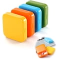 thumbnail image 1 of YaoHui Set of 4, Small Pill Box with 2 Compartments, Portable Pill Box, Portable Storage Pill Box, Pocket Pill Box, Medicine Dispenser, 1 of 7