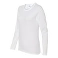 thumbnail image 2 of Gildan Heavy Cotton T-Shirt for Women Long Sleeve Scoop Neck Fit Cotton Shirt up to 3XL, 2 of 5