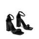 thumbnail image 4 of Sandalias de Tacón con Punta Abierta Trenzadas para Mujer DREAM PAIRS, 4 of 6