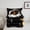 Black Brown White, variant on Castle Fairy Children Cute Cats 2pcs Bedding Comforter Set,Kawaii Pets Twin Comforter Sets,Cartoon Animal Breathable Bedding Set,Ultra Soft Home Decor