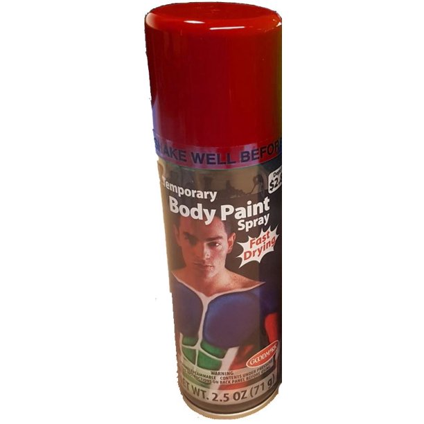 HALLOWEEN BODY PAINT SPRAYRED