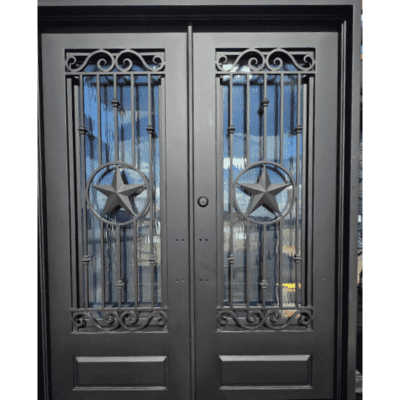 Texas Double Iron Door