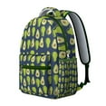 thumbnail image 2 of Avocado Themed Backpack – Roomy & Durable for School, Travel, Work, Cute Design, Comfortable Straps, Perfect Gift for Avocado Lovers, 2 of 6