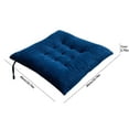 thumbnail image 4 of 40 * 40 * 7cm Solid Color Cushion, Multicolor Thicken Removable Floor Mat Chair Mat, Non-Slip Soft Comfortable Office Chair Sofa Cushion Adjustment Hip Cushion, 4 of 7