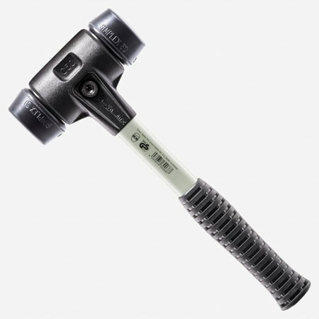 

Halder Simplex Mallet with Black Rubber Inserts and Heavy Duty Reinforced Housing 1.18 / 16.23 oz.