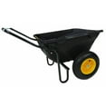 thumbnail image 3 of Polar Trailer 7 Cubic Foot Heavy Duty Utility Yard Wheelbarrow Cub Cart (2 Pack), 3 of 7