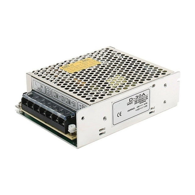 30W Dual Output Switching Power Supply D-30A 5V 12V Ac Dc Converter D-30B 5V 24V D-30C 12V 24V ,Easy to Use