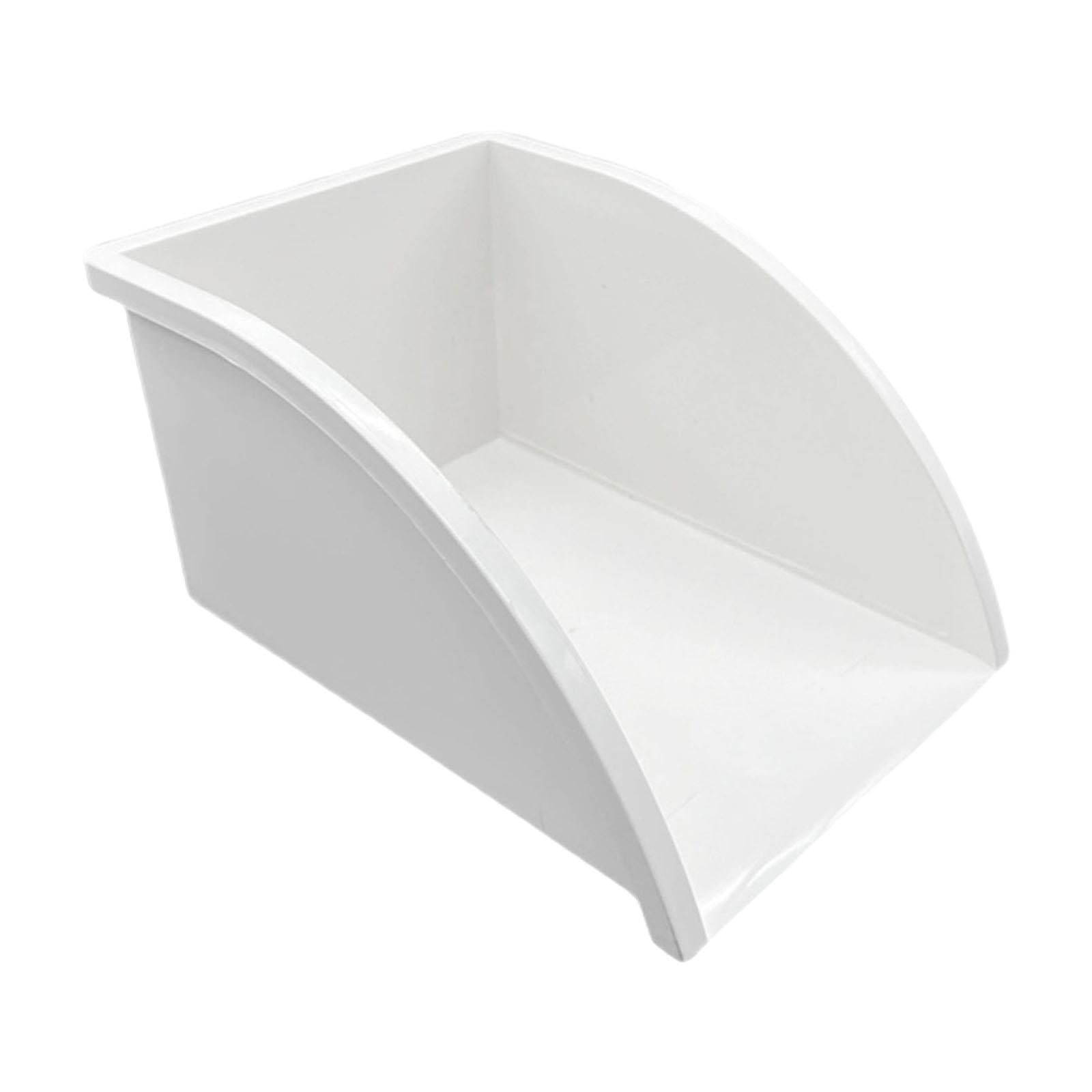 Rainwater Collection System Water Dustpan Rain Diverter Durable PVC Material for Garden Watering and Outdoor Downspouts