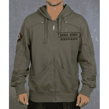 - Rebel Spirit Mens Hoodie