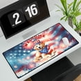 thumbnail image 3 of Golden Retriever Patriotic Welcome for 4Th of July Independence Day Desk Mat Full Keyboard Mouse Pad Goldens Dog Lover Gifts Idea Large Mousepad - 00010, 3 of 5