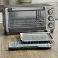 thumbnail image 4 of BLACK+DECKER 4 Slice Air Fryer Toaster Oven Silver, 4 of 5