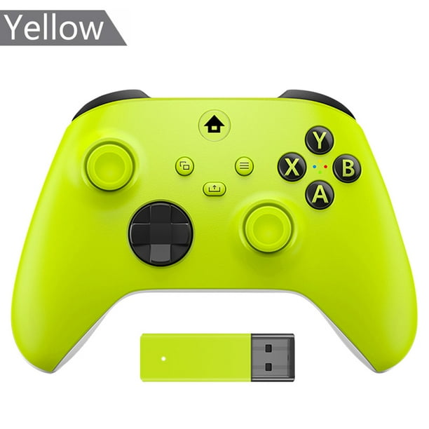 2.4G Gamepad con receptor Gamepad inalámbrico para XBOX SERIES X/S (Amarillo) Tmvgtek Para estrenar