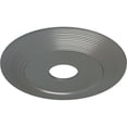 thumbnail image 3 of Ekena Millwork 16 1/8"OD x 3 5/8"ID x 1"P Adonis Ceiling Medallion (Fits Canopies up to 10 1/4"), Hand-Painted Silver, 3 of 6