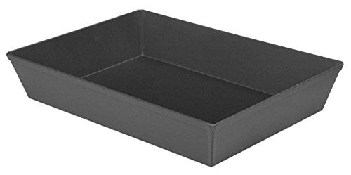 Lloyd Pans Detroit Style Pizza Pan 10x14 Inch - Pre-Seasoned, 16 Gauge Aluminum, Made In USA