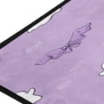 thumbnail image 2 of 39x20 Inch Non-Slip Floor Mat Hallway Runner Rug Entrance Floor Mat Runner for Kitchen and Living Room Cute Purple Ghost Pattern, 2 of 8